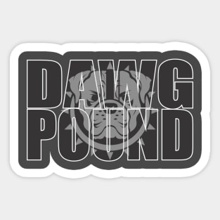 Dawg Pound 2023 Sticker